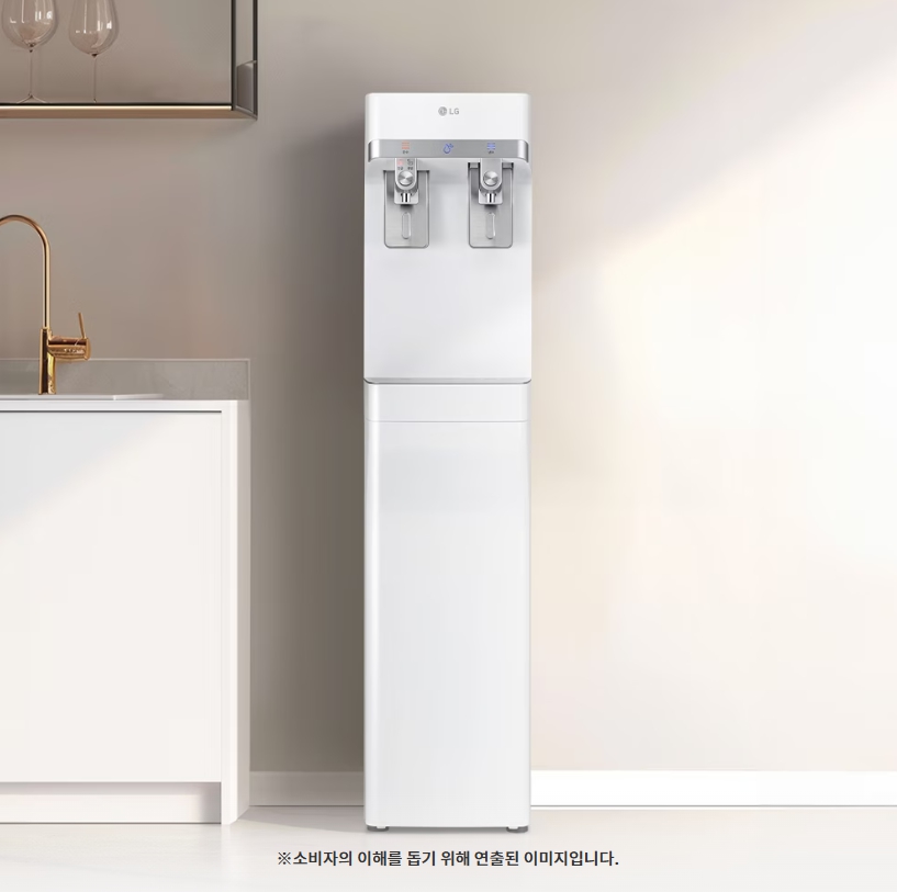 LG퓨리케어WS400GW 스탠드형  정수기임대(냉온)